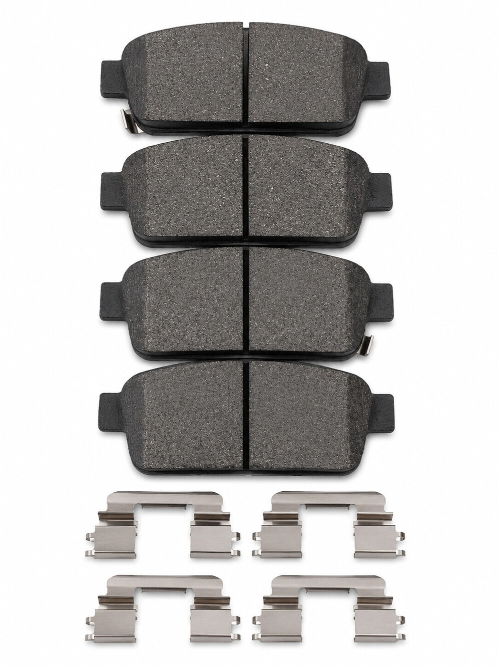 EXPPOWER D1468 Rear Ceramic Brake Pads w/ Hardware Buick Encore Chevy Trax